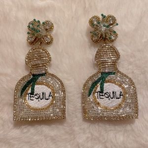 New Tequila Makes My Clothes Fall Off earrings